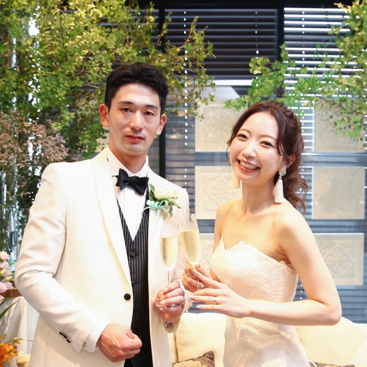 披露宴パーティのカバー写真