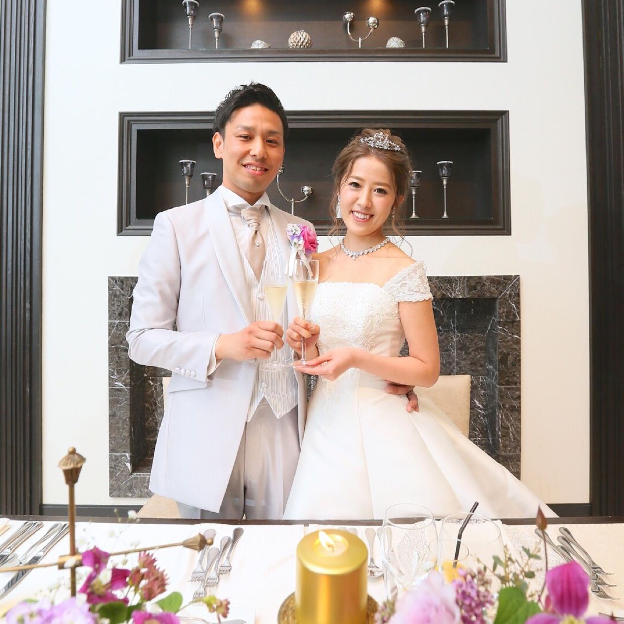 披露宴パーティのカバー写真