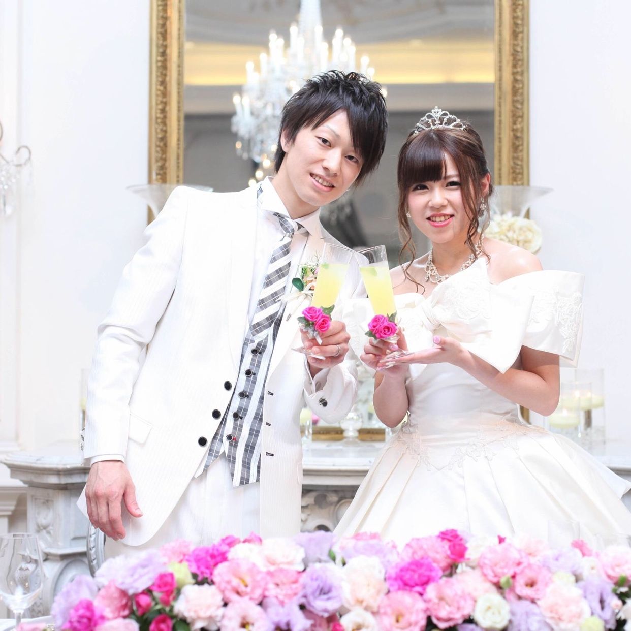 披露宴パーティのカバー写真