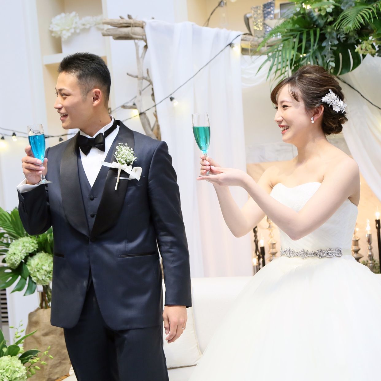 披露宴パーティのカバー写真