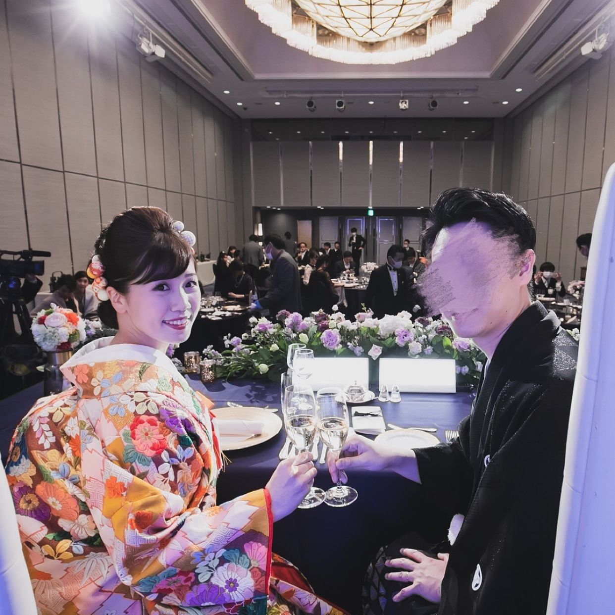 披露宴パーティのカバー写真