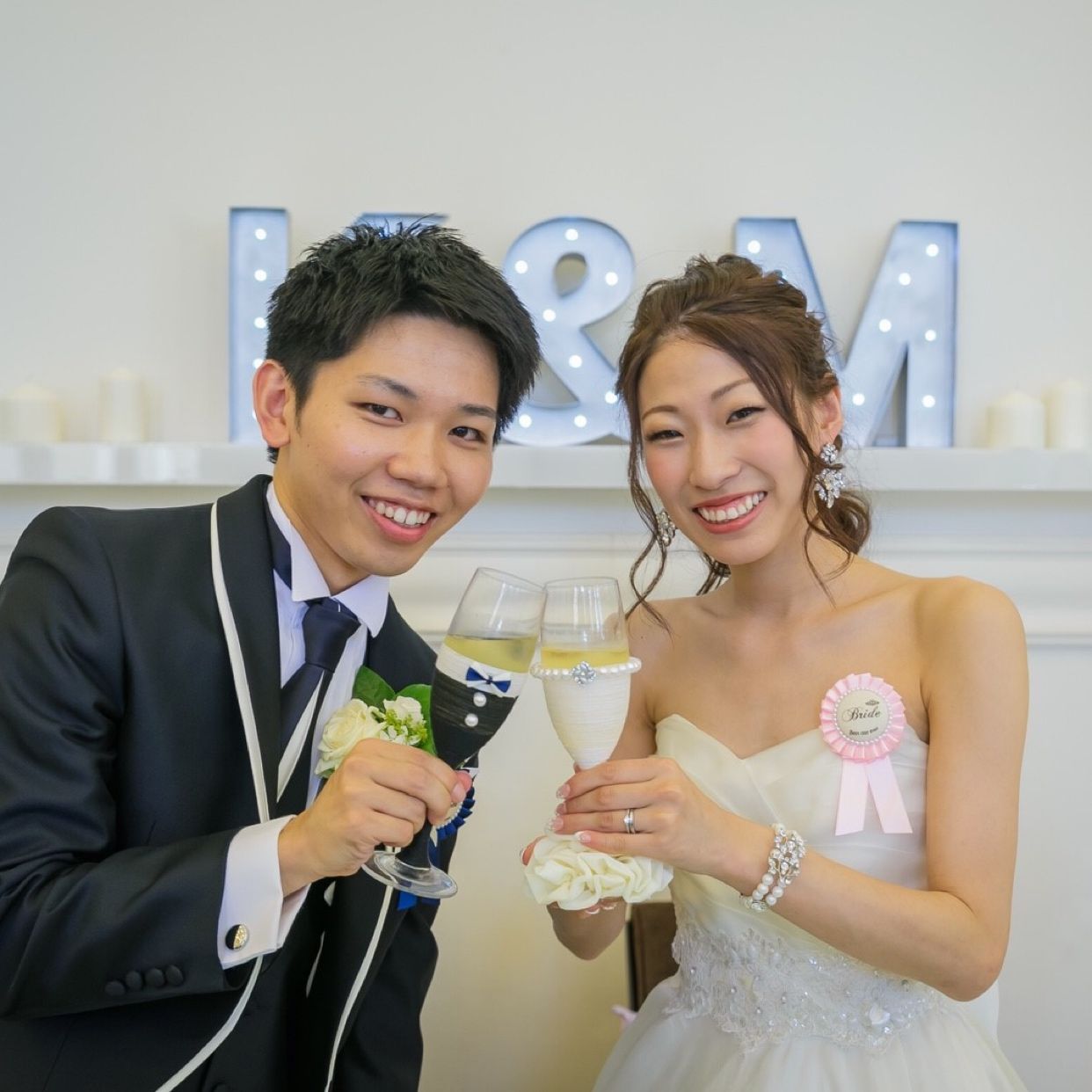 披露宴パーティのカバー写真