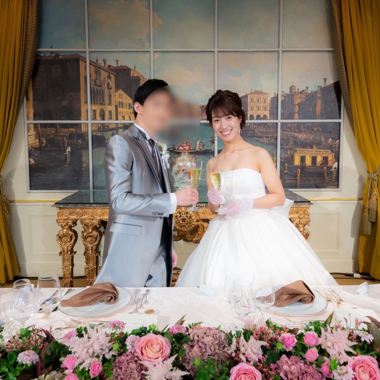 披露宴パーティのカバー写真