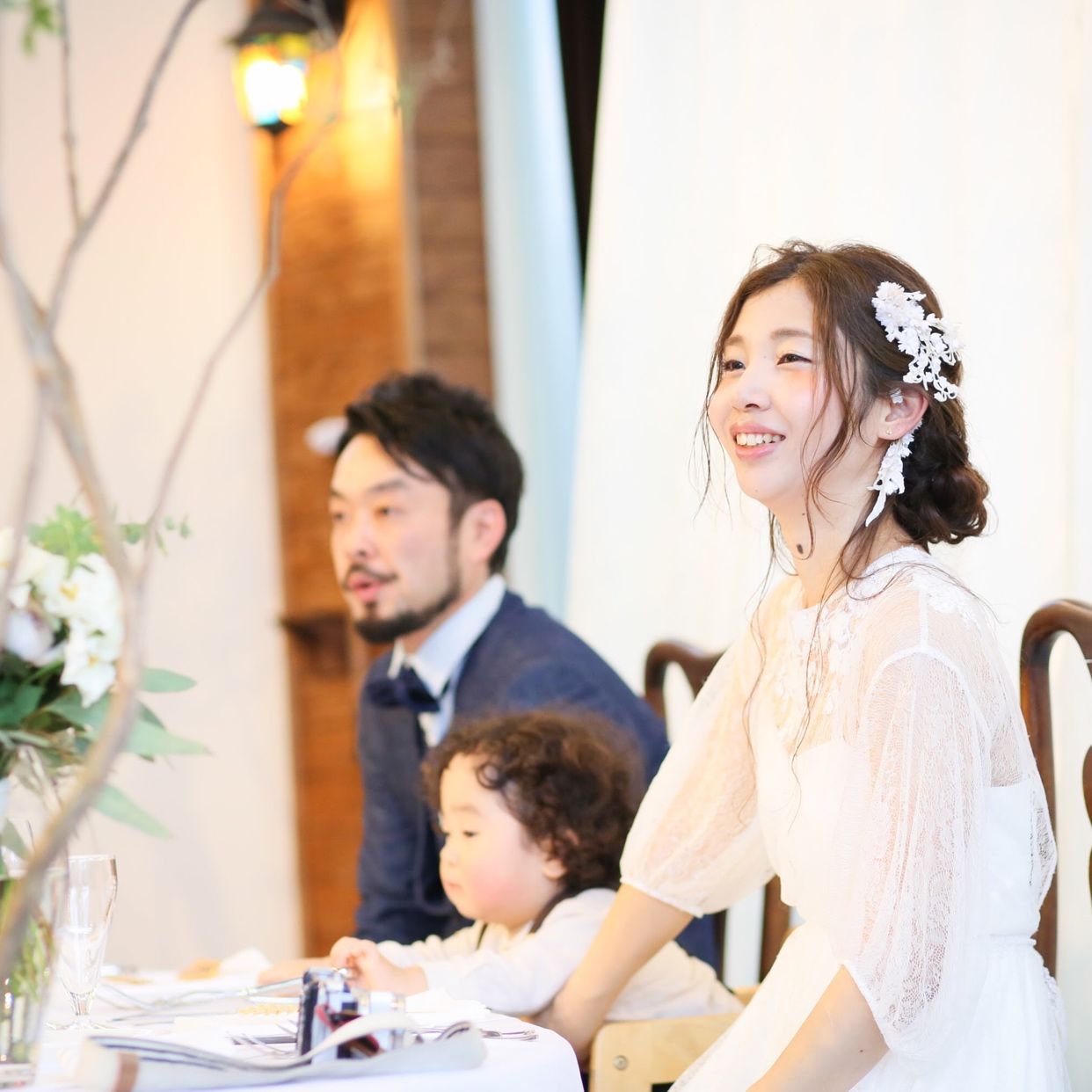 披露宴パーティのカバー写真