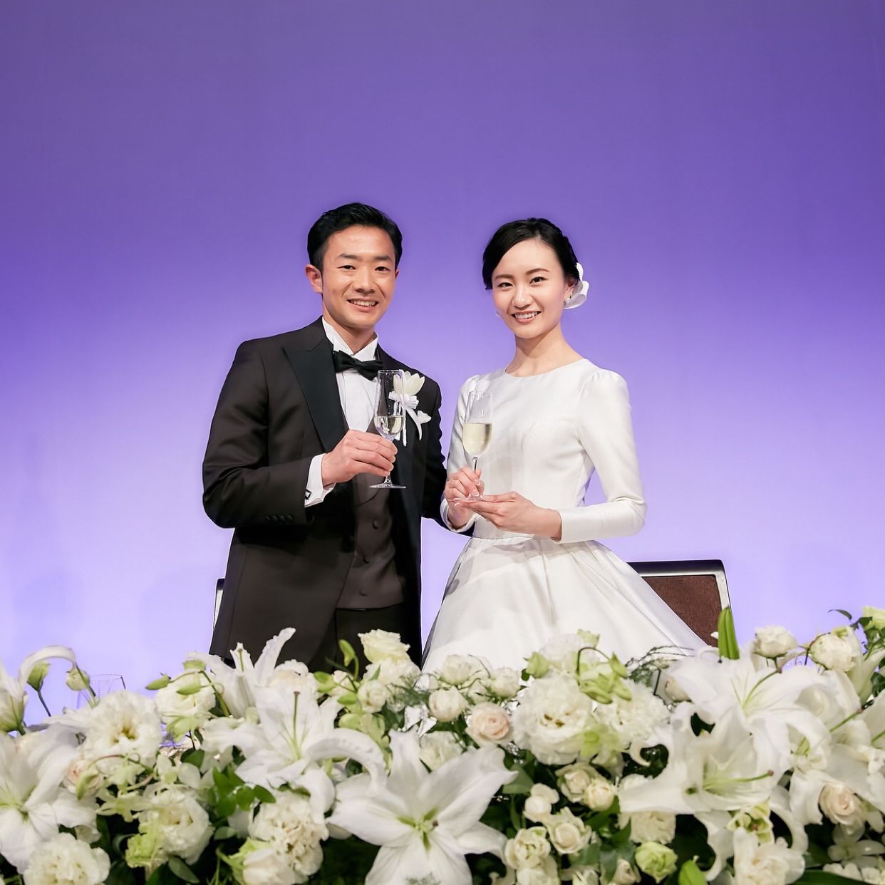 披露宴パーティのカバー写真