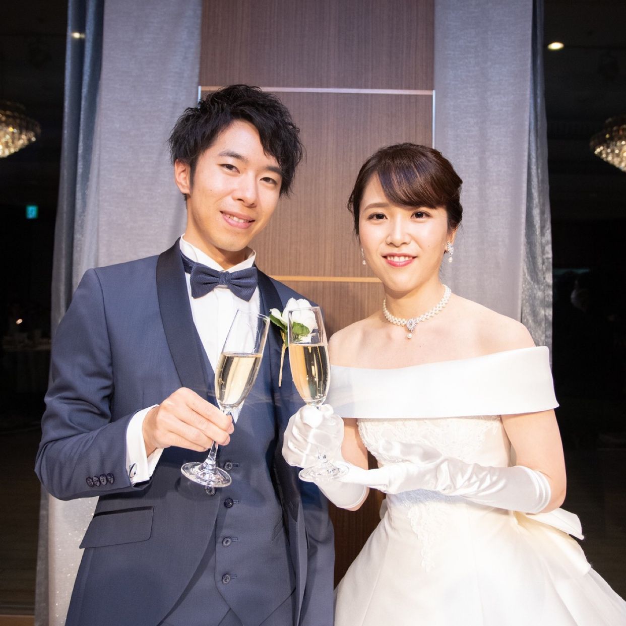 披露宴パーティのカバー写真