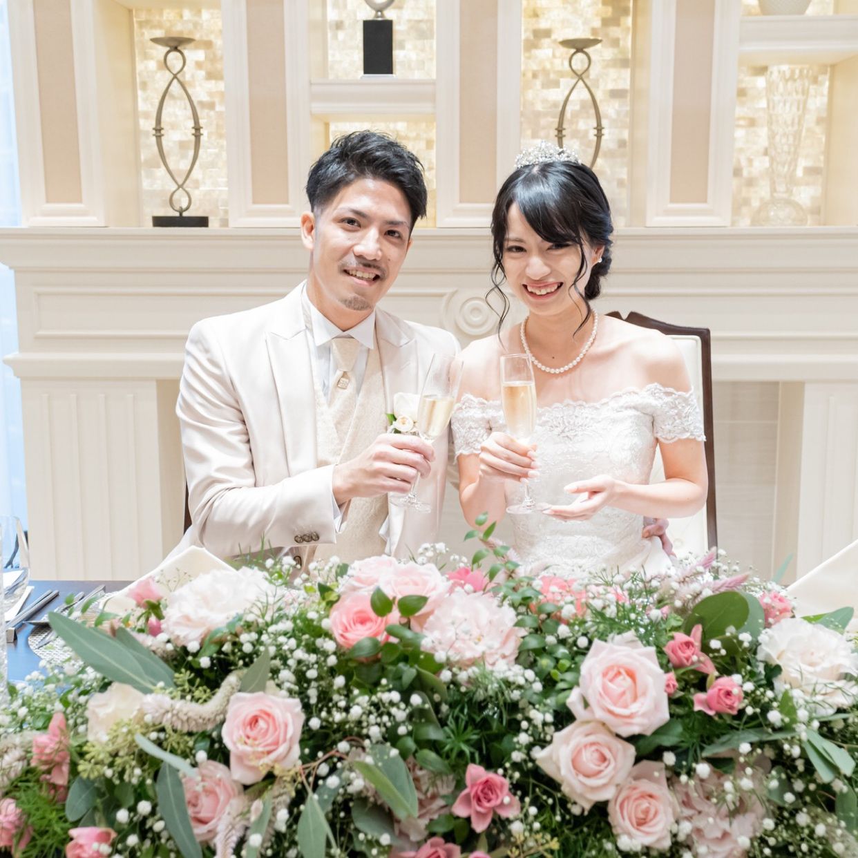 披露宴パーティのカバー写真