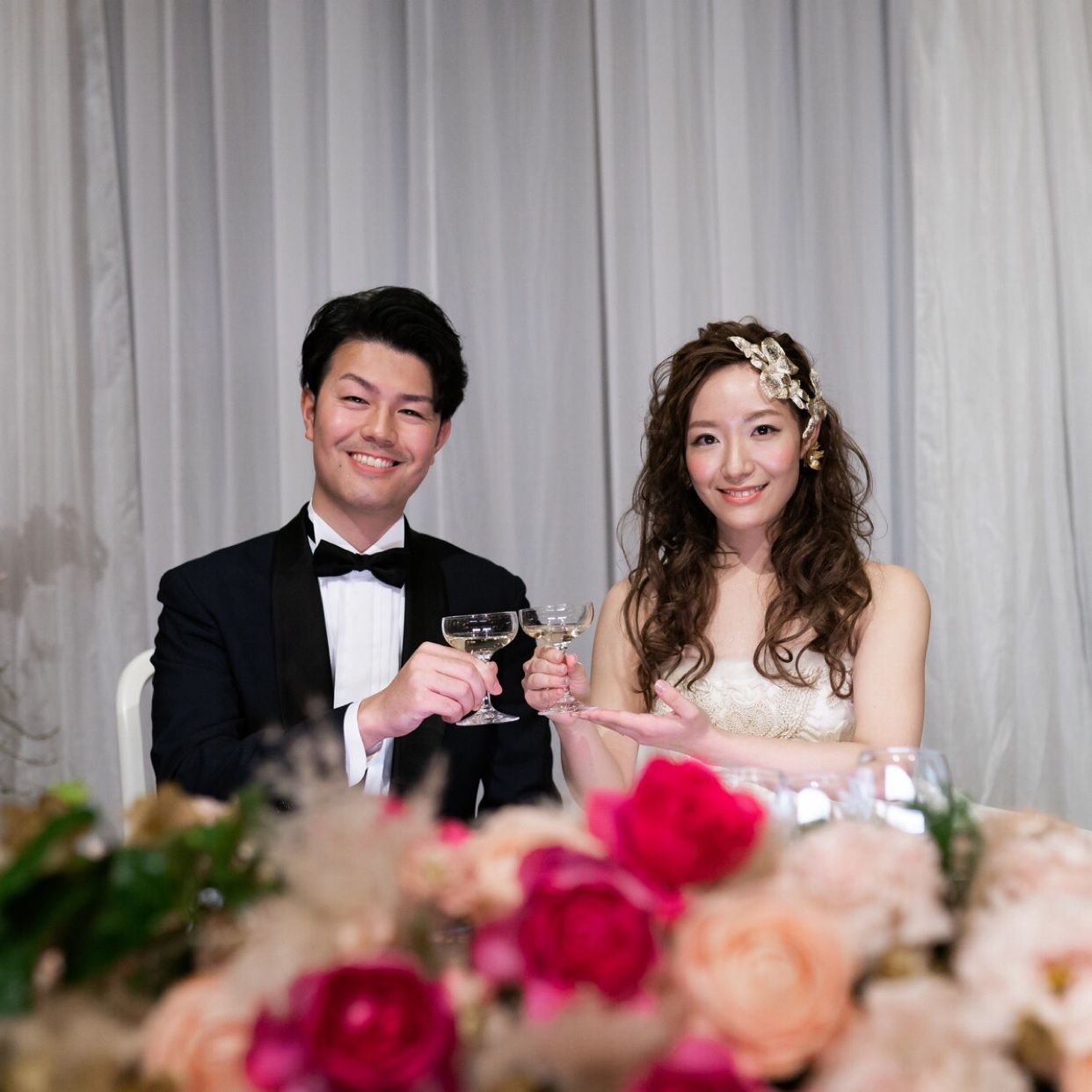 披露宴パーティのカバー写真