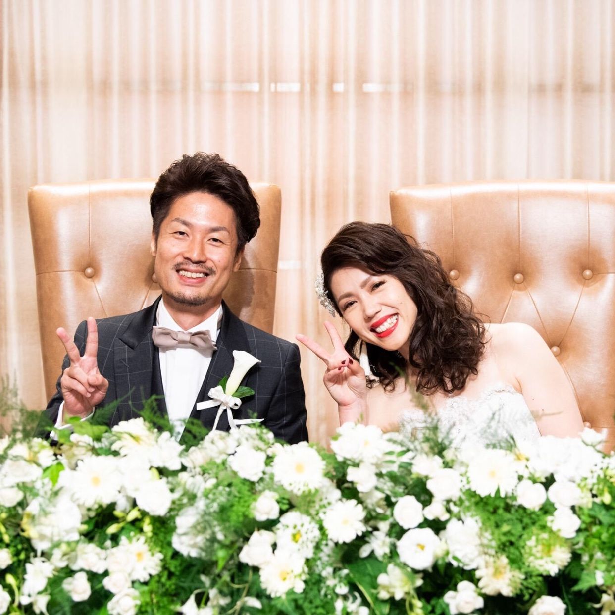 披露宴パーティのカバー写真