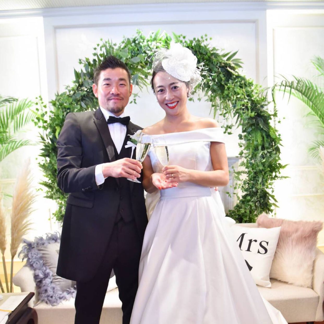 披露宴パーティのカバー写真