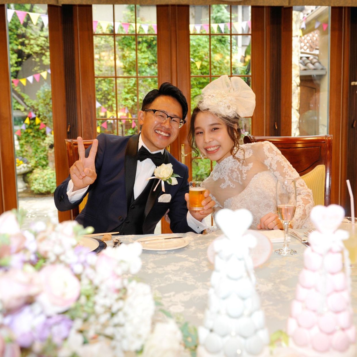 披露宴パーティのカバー写真