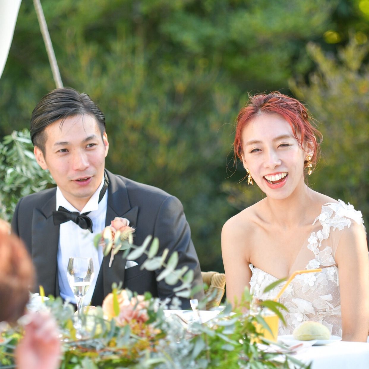 披露宴パーティのカバー写真