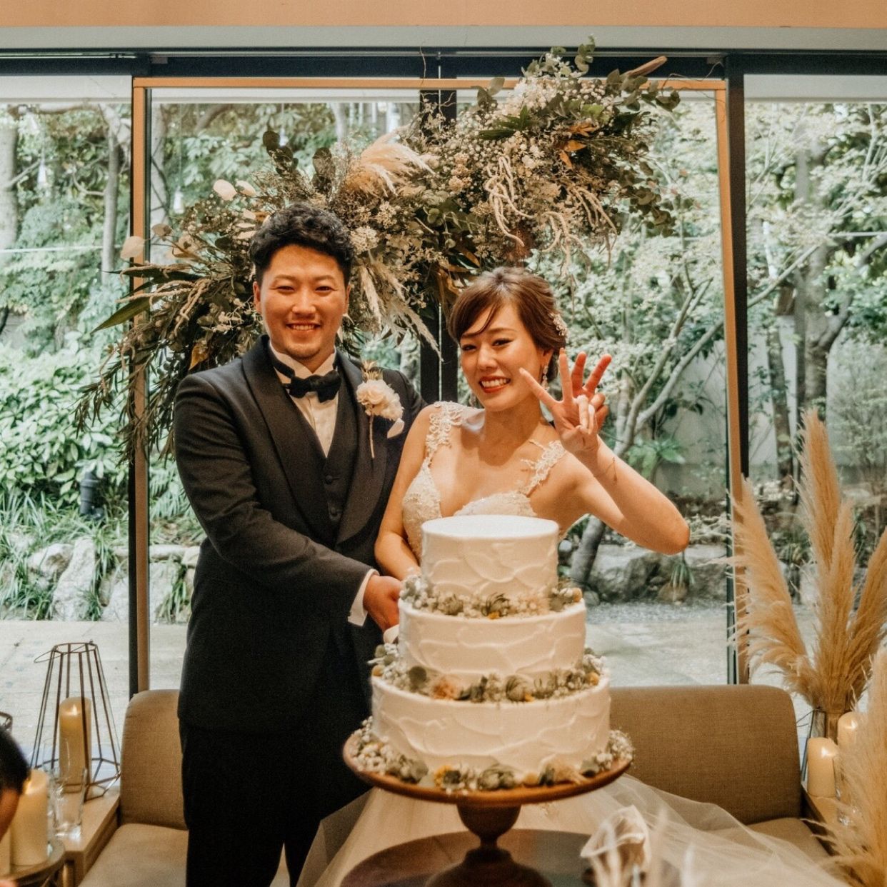 披露宴パーティのカバー写真