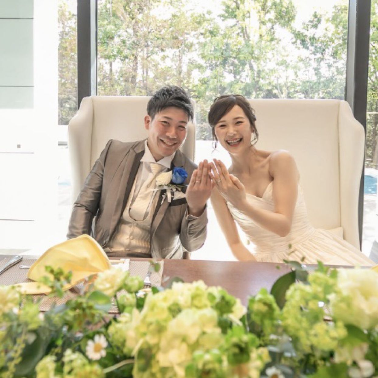 披露宴パーティのカバー写真