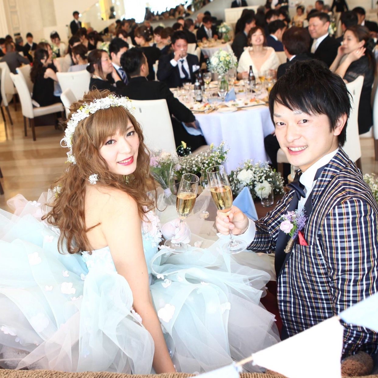 披露宴パーティのカバー写真