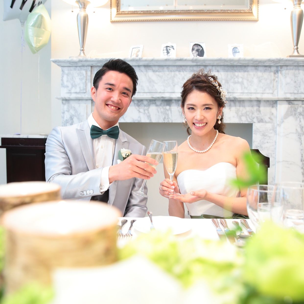 披露宴パーティのカバー写真