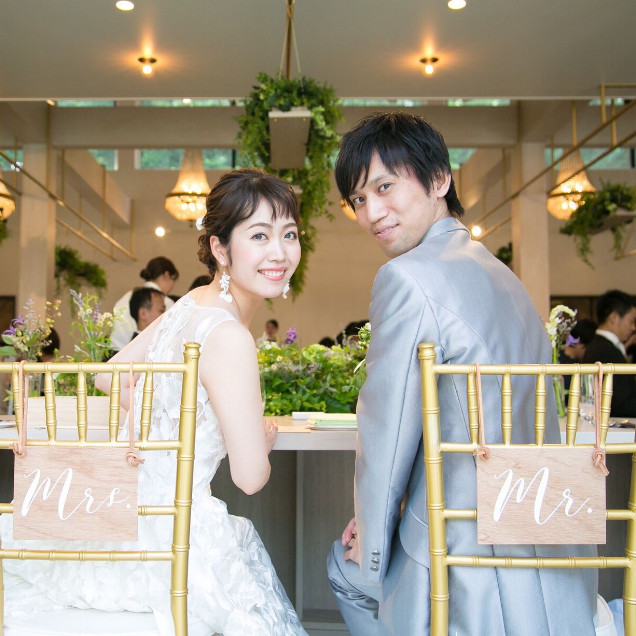 披露宴パーティのカバー写真