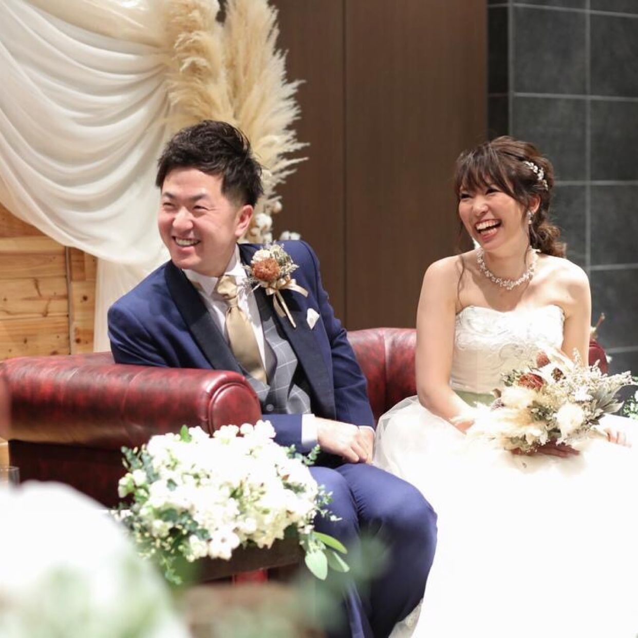 披露宴パーティのカバー写真