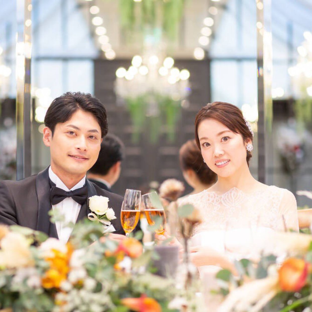 披露宴パーティのカバー写真