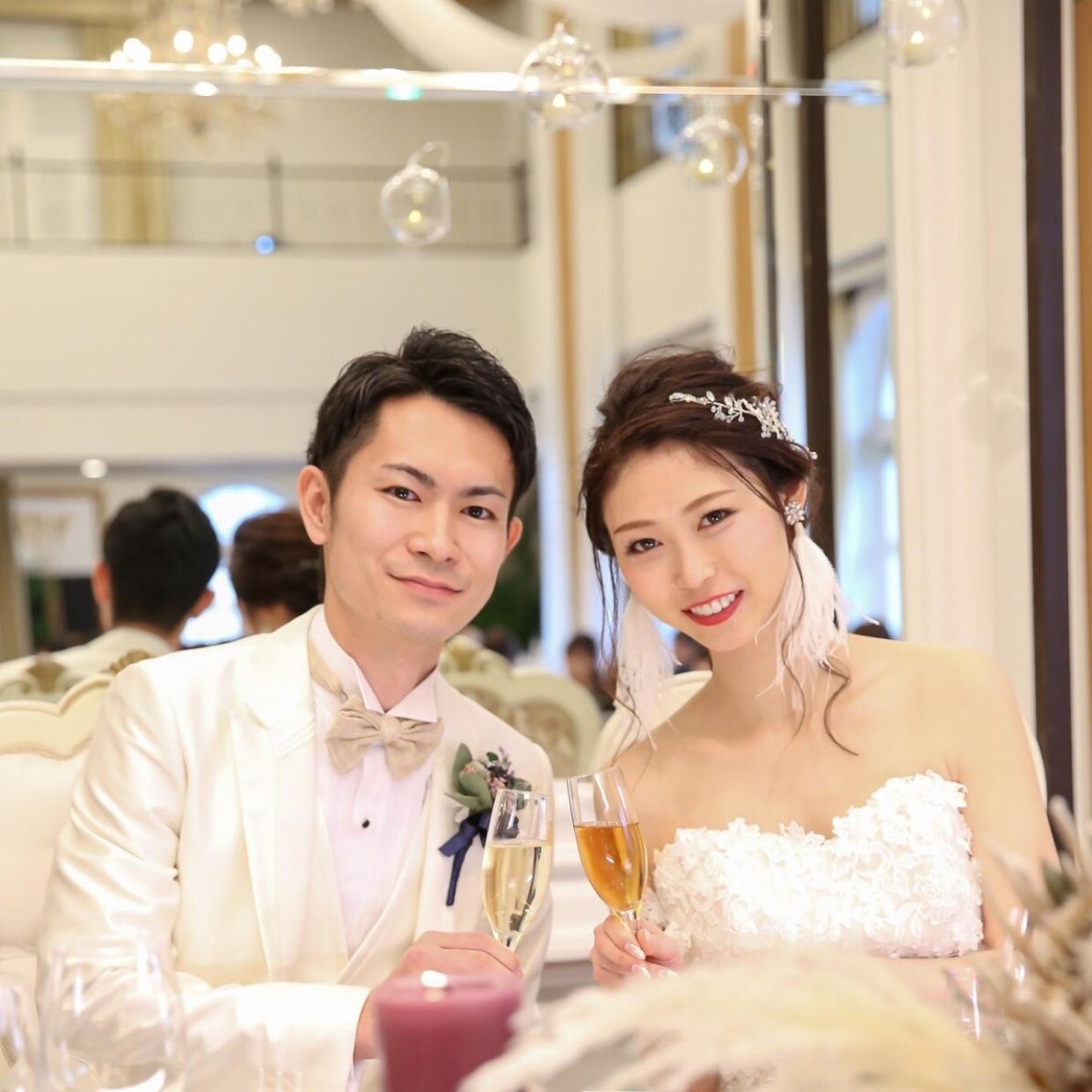 披露宴パーティのカバー写真