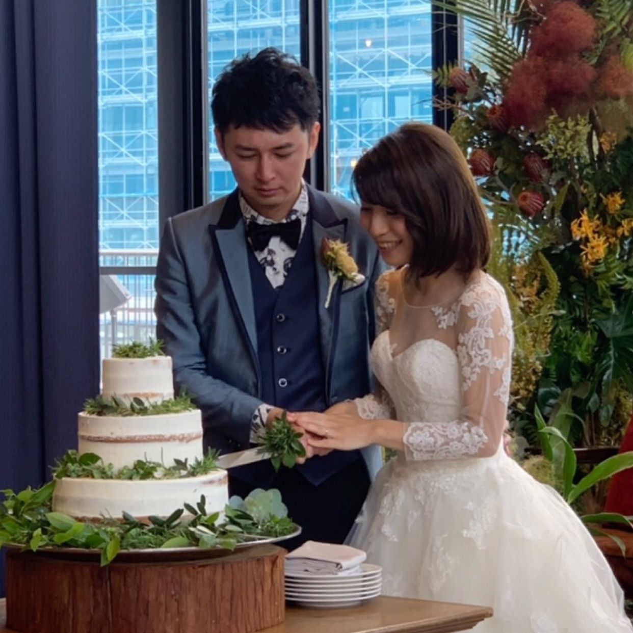 披露宴パーティのカバー写真