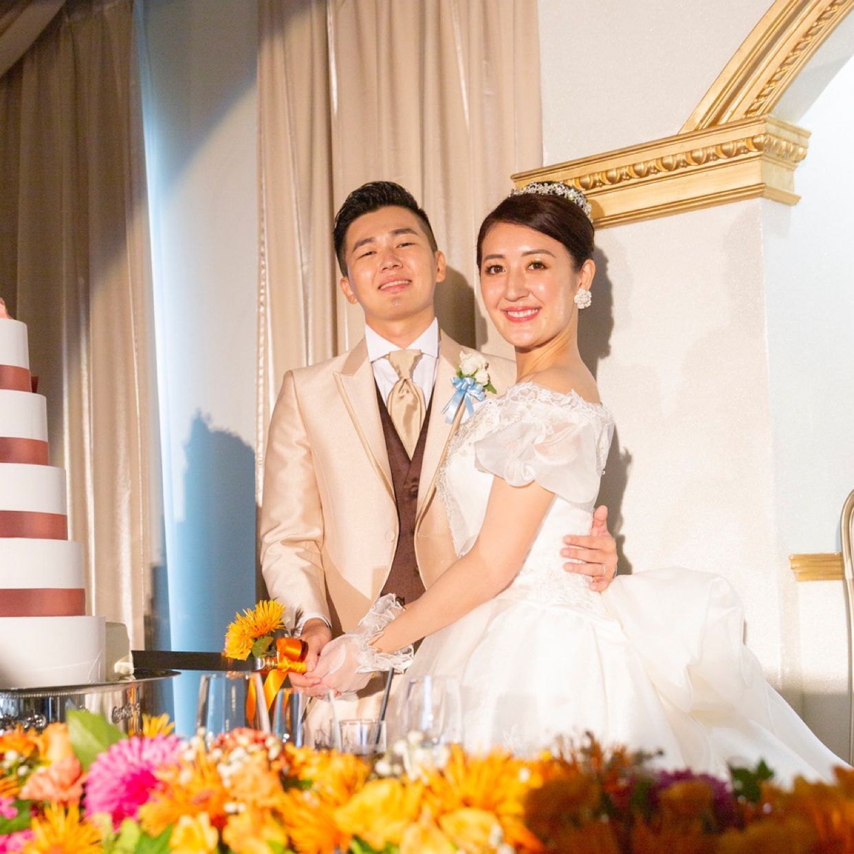 披露宴パーティのカバー写真