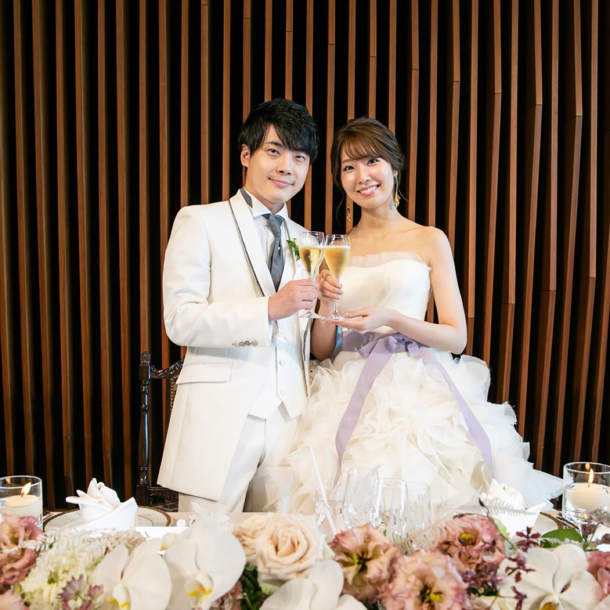 披露宴パーティのカバー写真