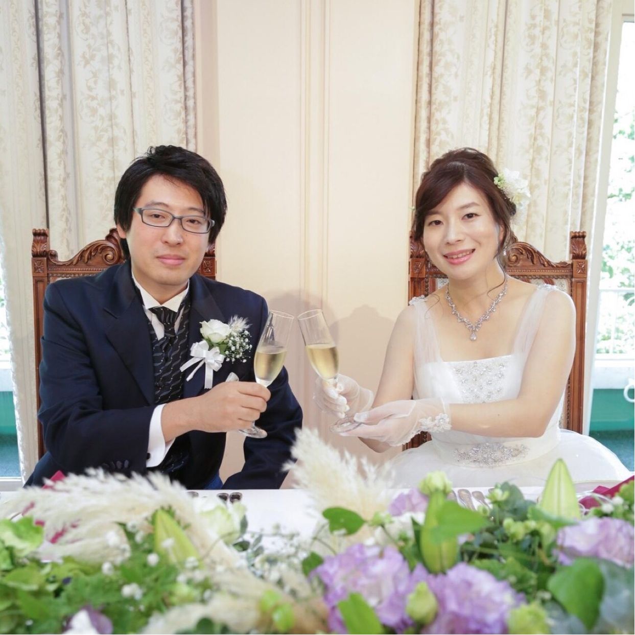 披露宴パーティのカバー写真