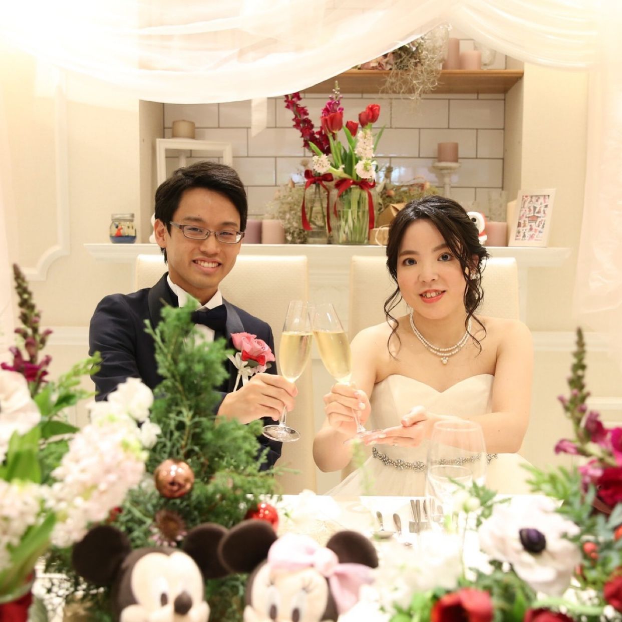 披露宴パーティのカバー写真