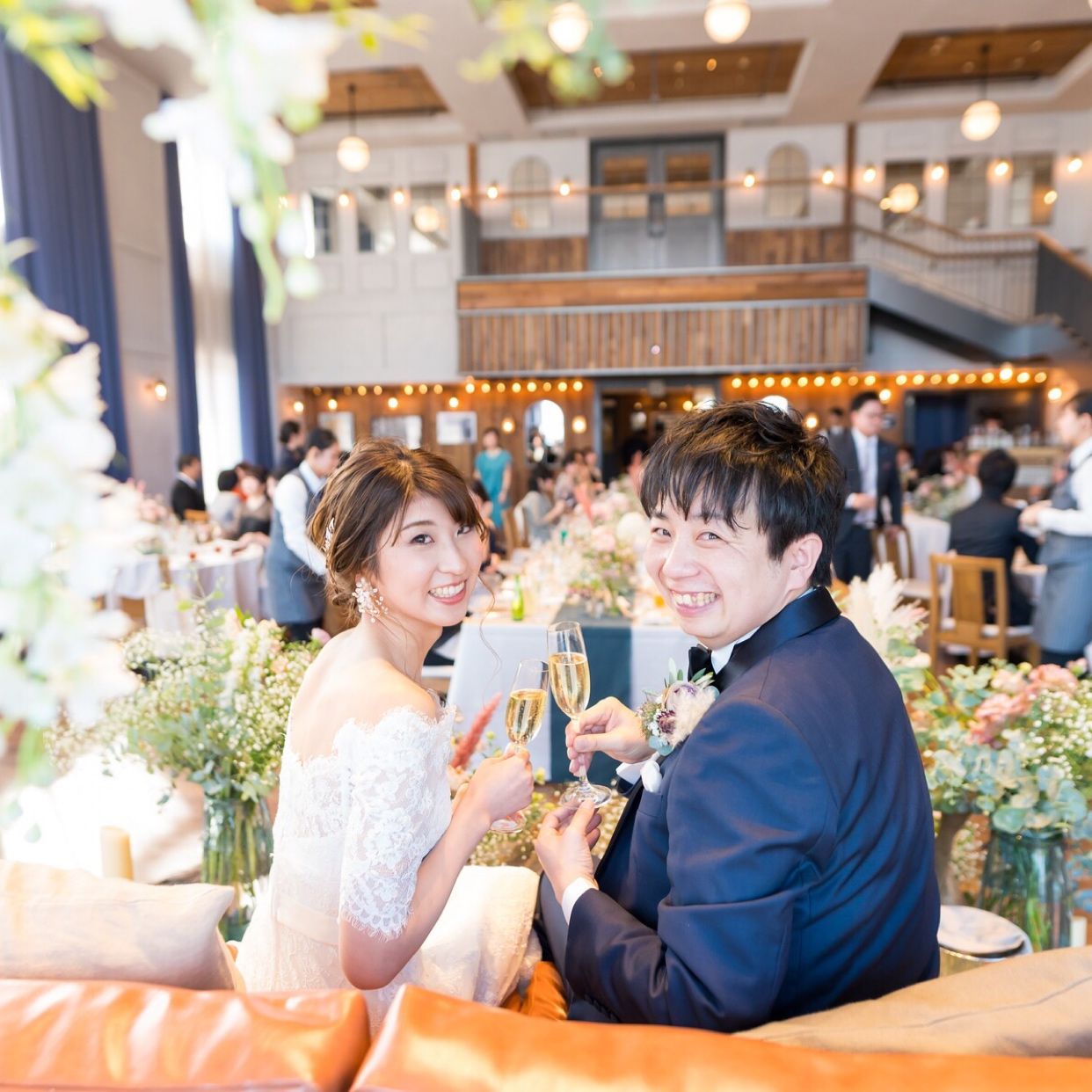 披露宴パーティのカバー写真