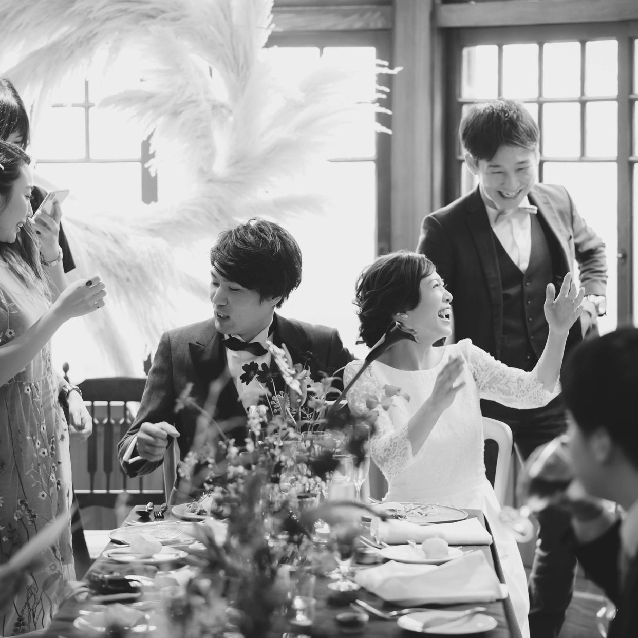 披露宴パーティのカバー写真