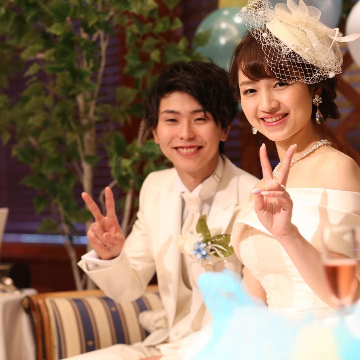 披露宴パーティのカバー写真