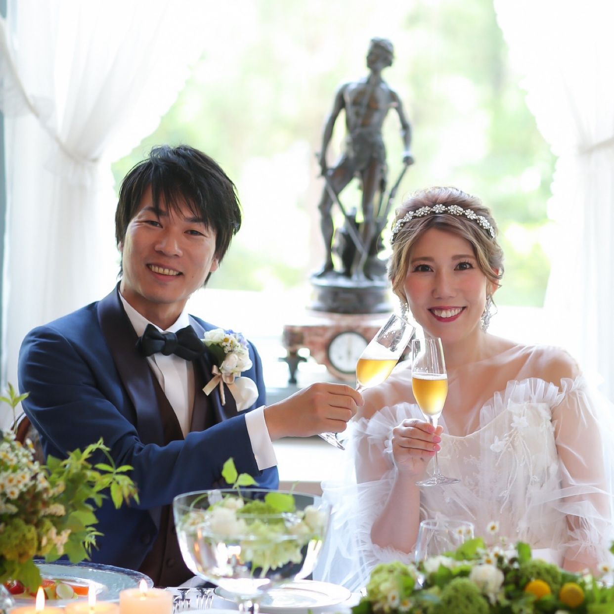 披露宴パーティのカバー写真