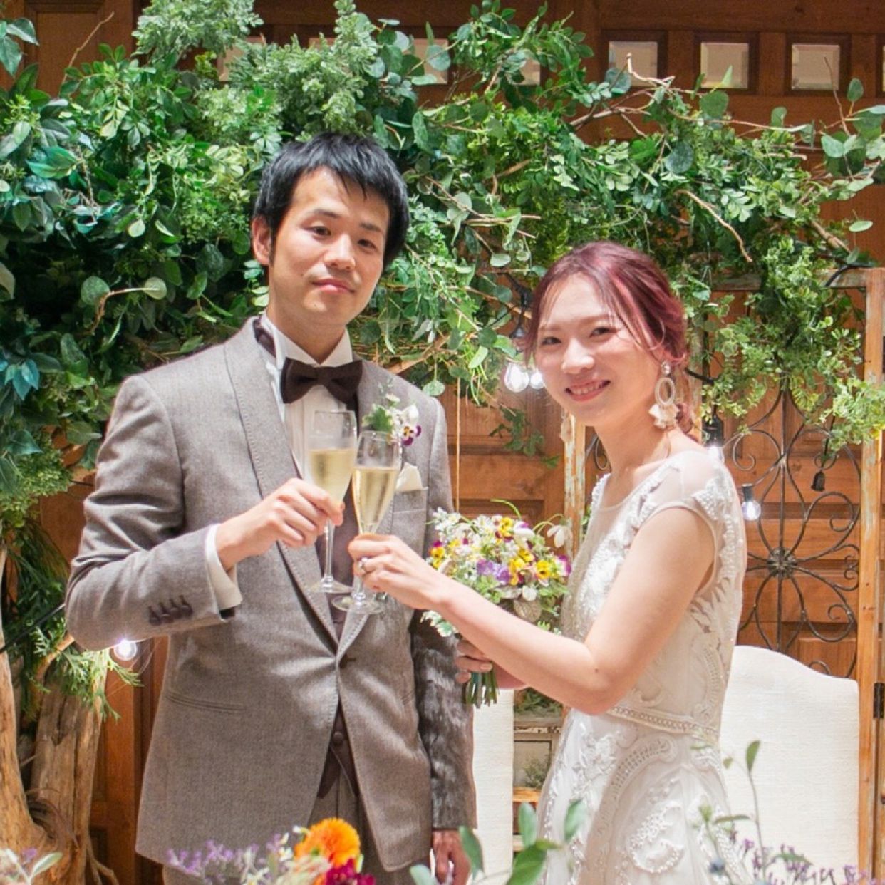 披露宴パーティのカバー写真