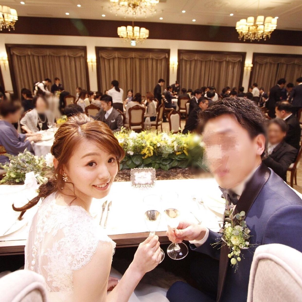 披露宴パーティのカバー写真