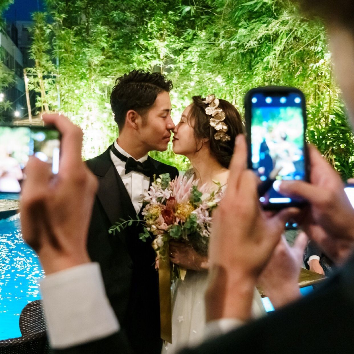 披露宴パーティのカバー写真