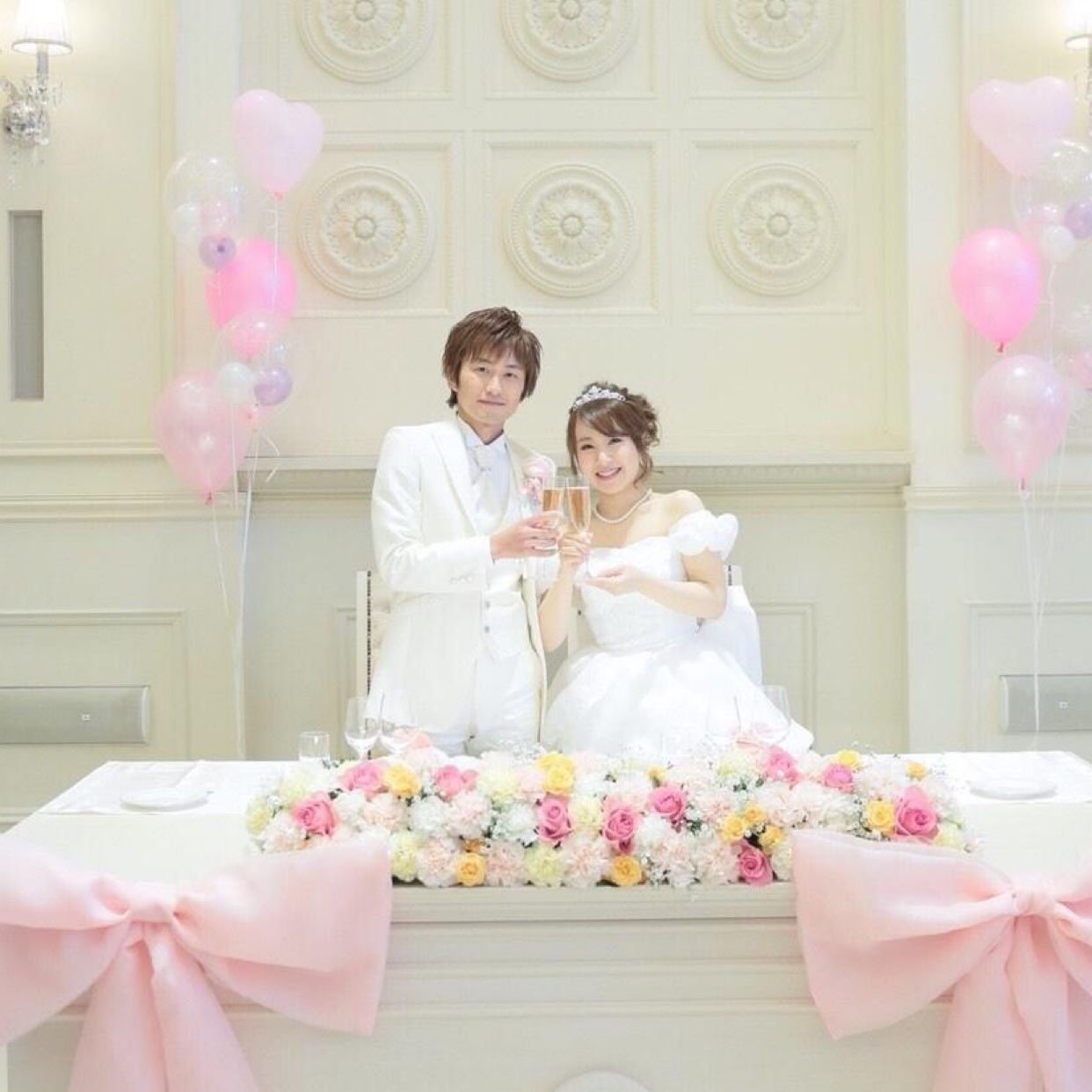 披露宴パーティのカバー写真