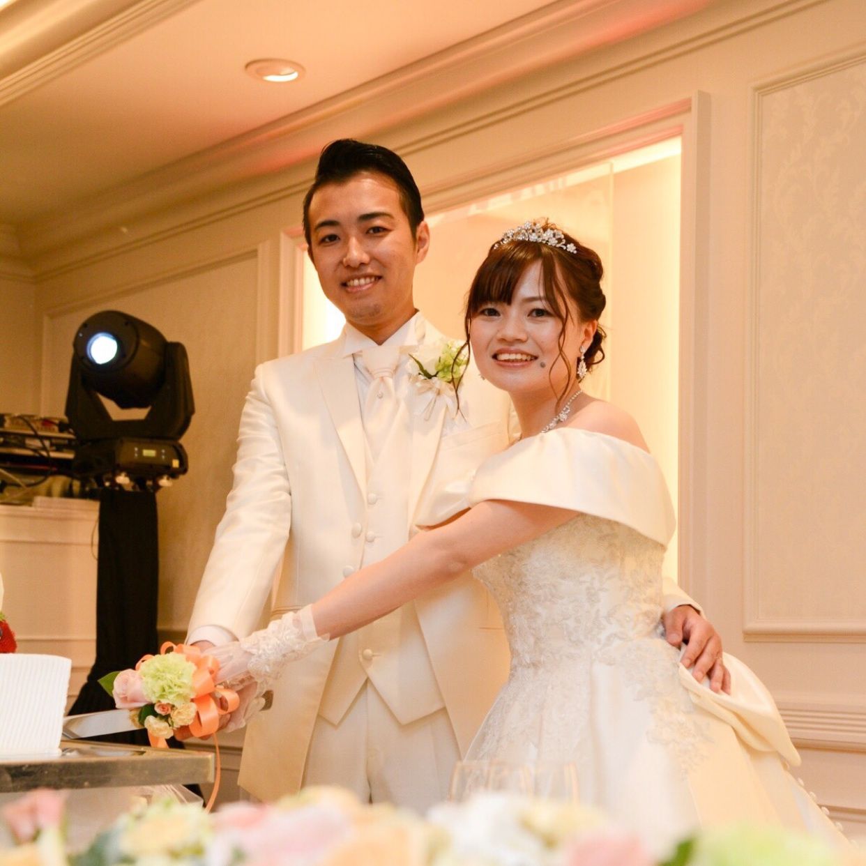 披露宴パーティのカバー写真