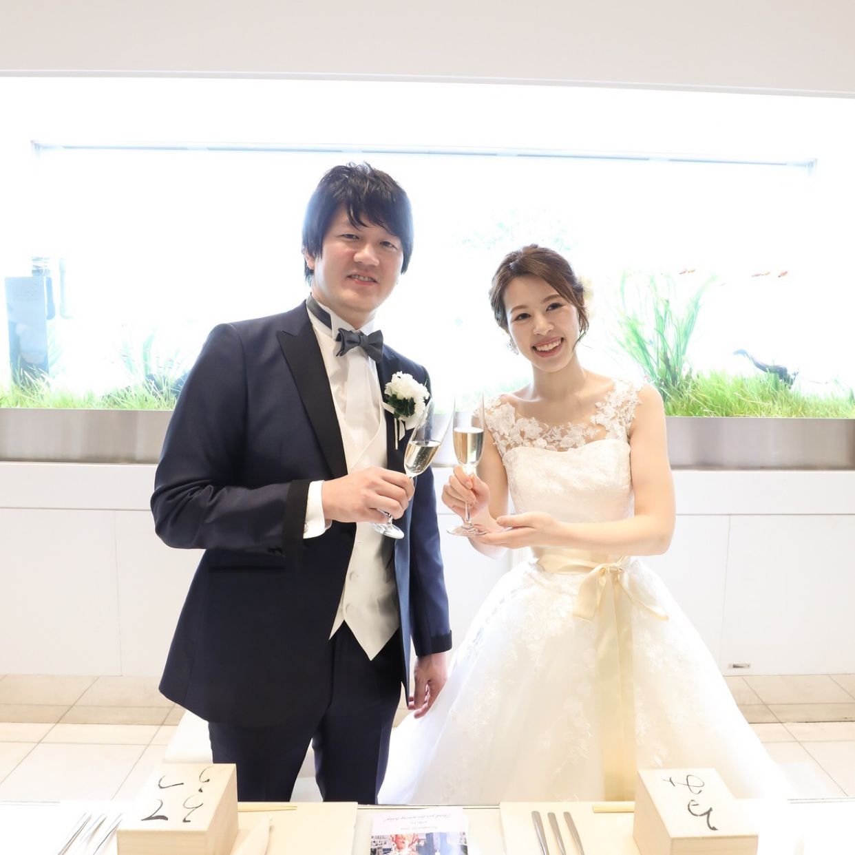 披露宴パーティのカバー写真