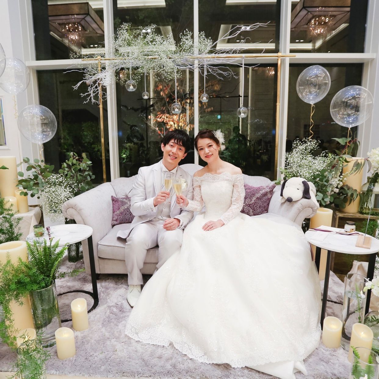 披露宴パーティのカバー写真