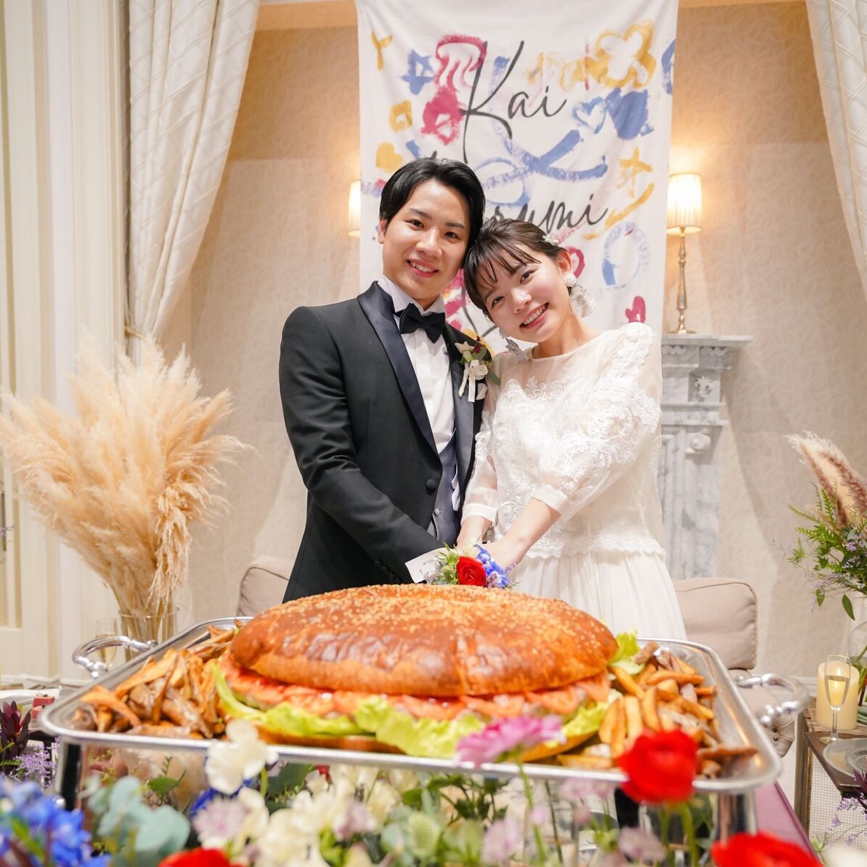 披露宴パーティのカバー写真