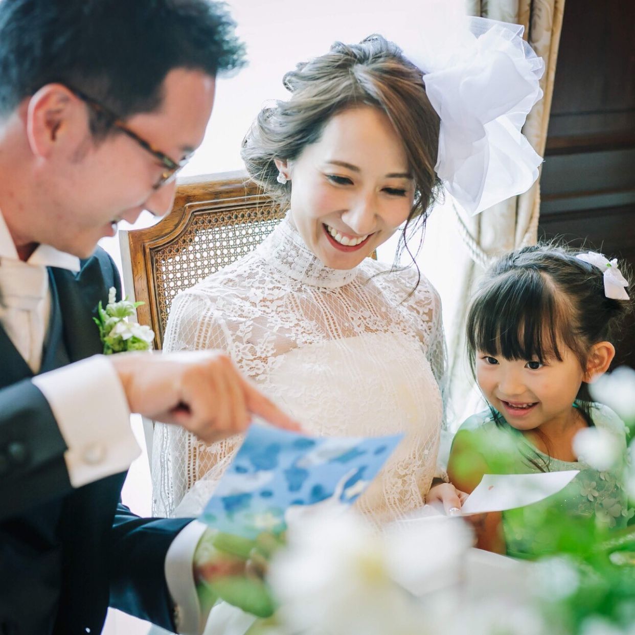 披露宴パーティのカバー写真