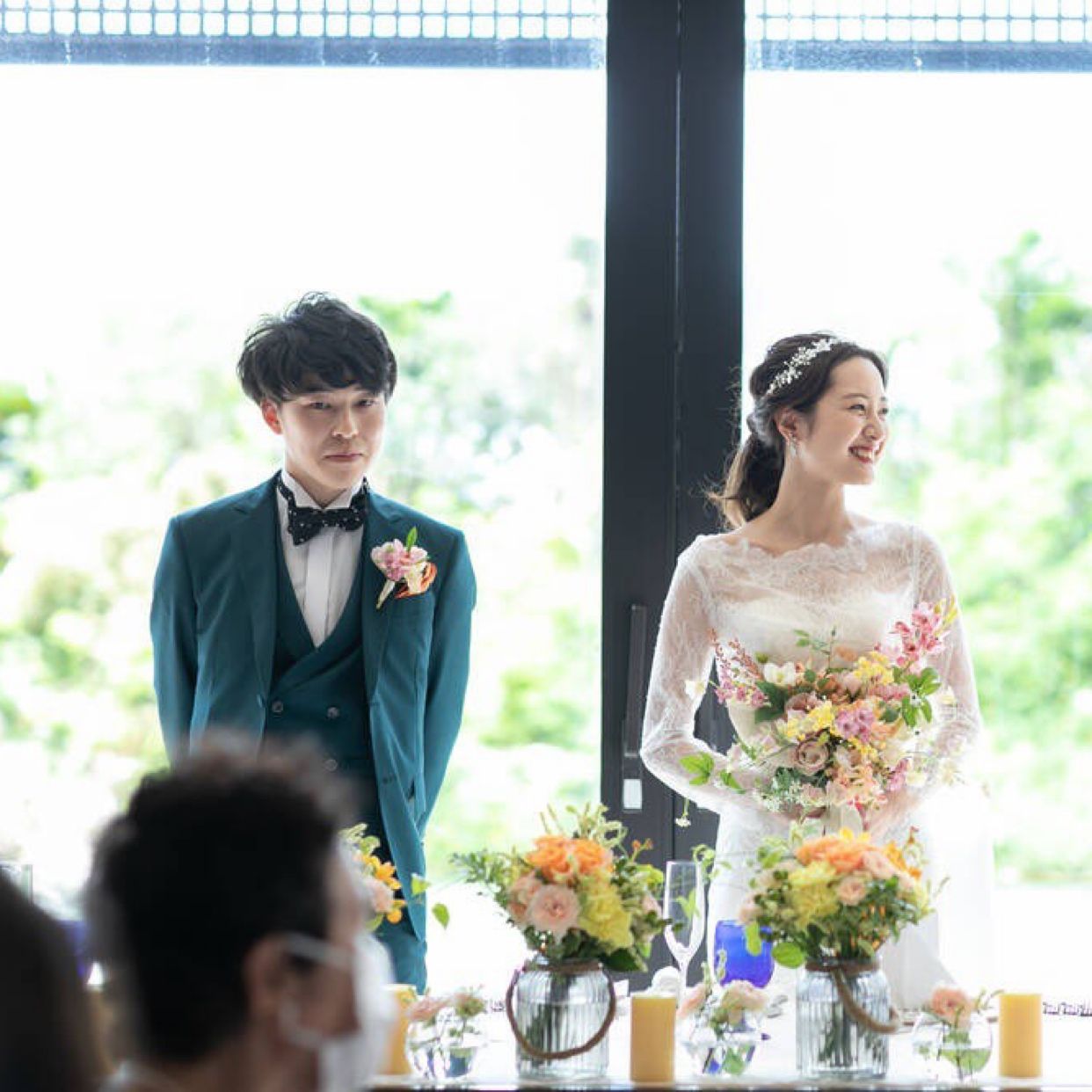 披露宴パーティのカバー写真