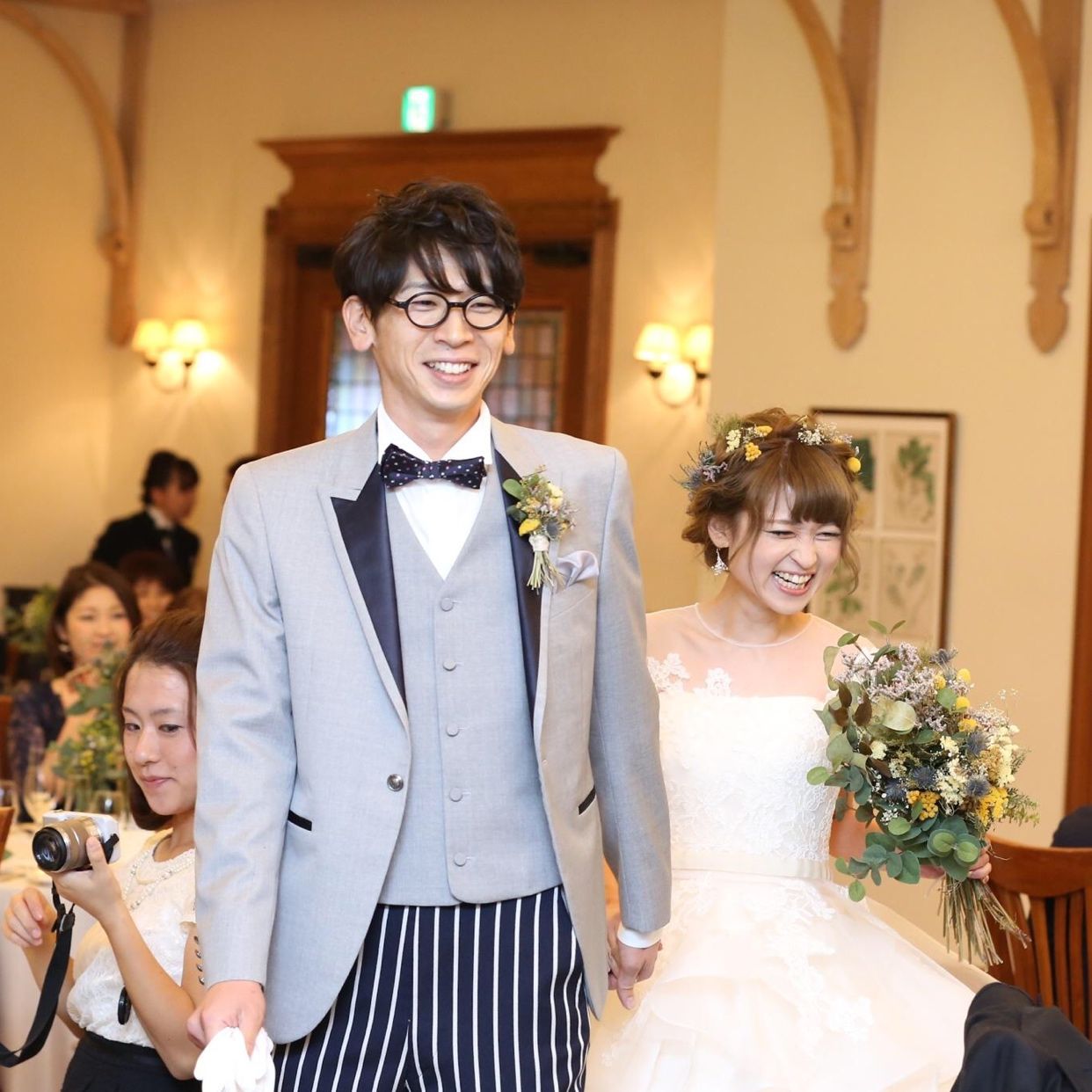 披露宴パーティのカバー写真