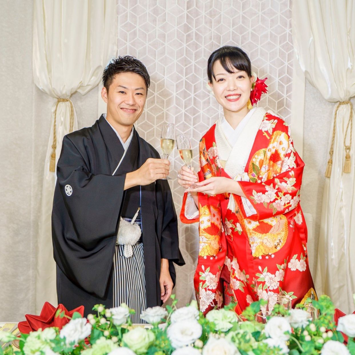 披露宴パーティのカバー写真