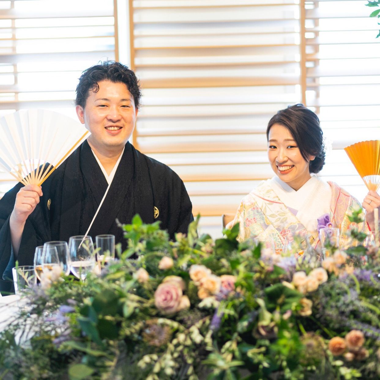 披露宴パーティのカバー写真