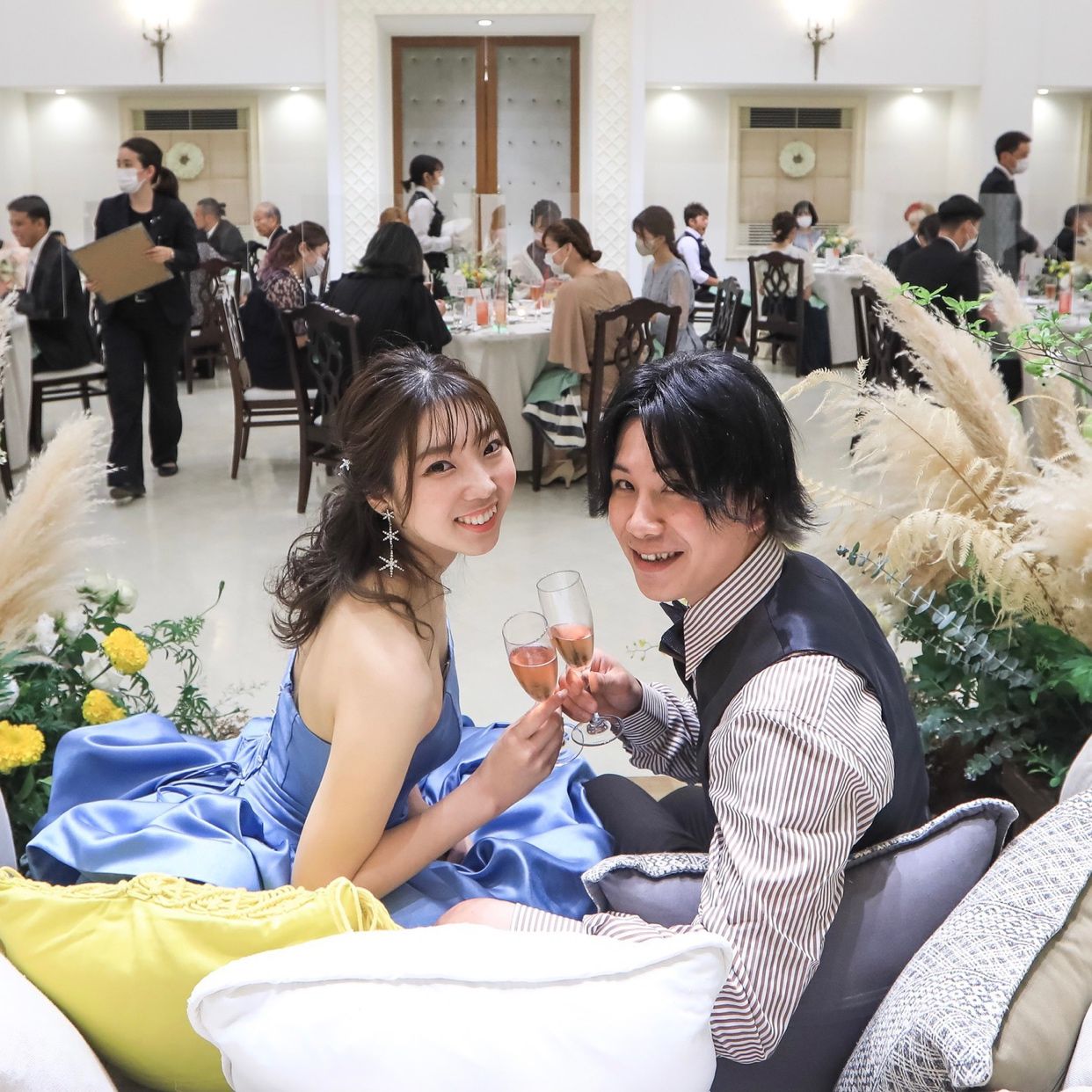 披露宴パーティのカバー写真