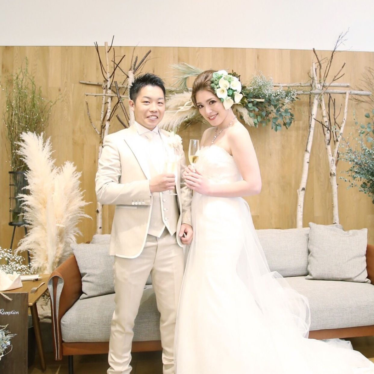 披露宴パーティのカバー写真