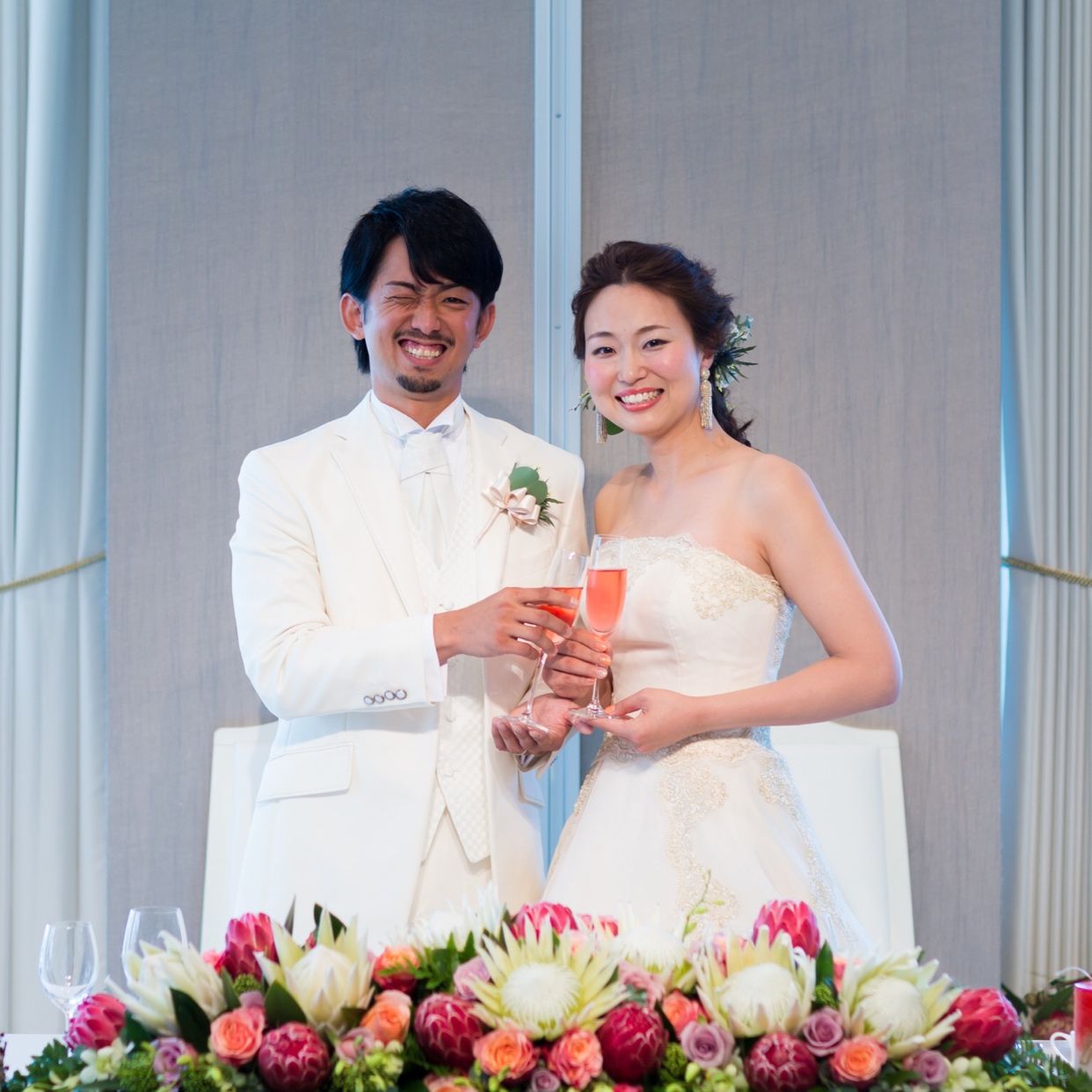 披露宴パーティのカバー写真