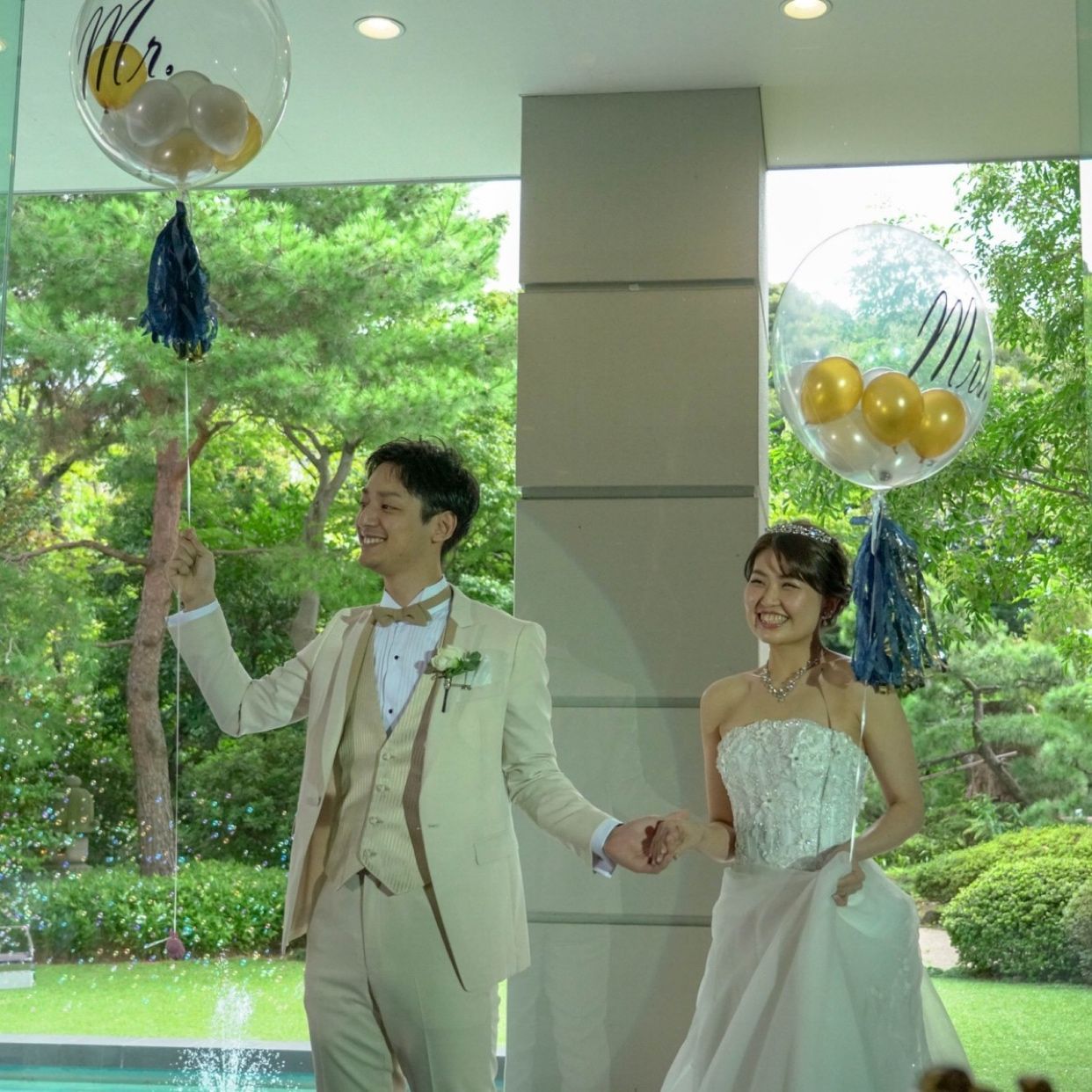 披露宴パーティのカバー写真